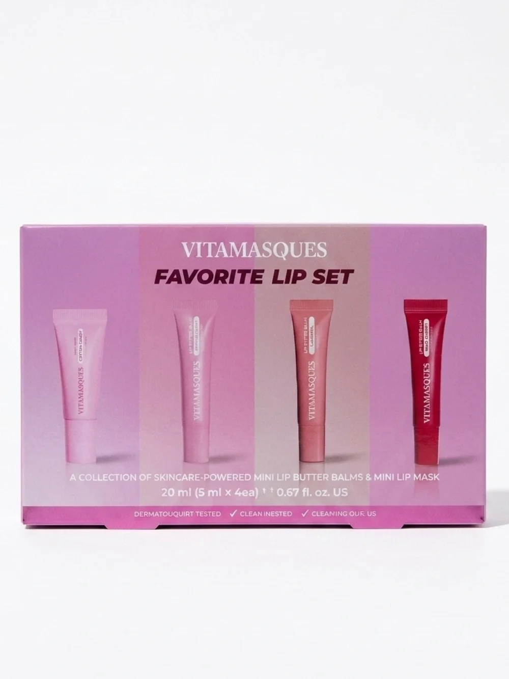 VITAMASQUES Favorite Lip Set Limited Edition